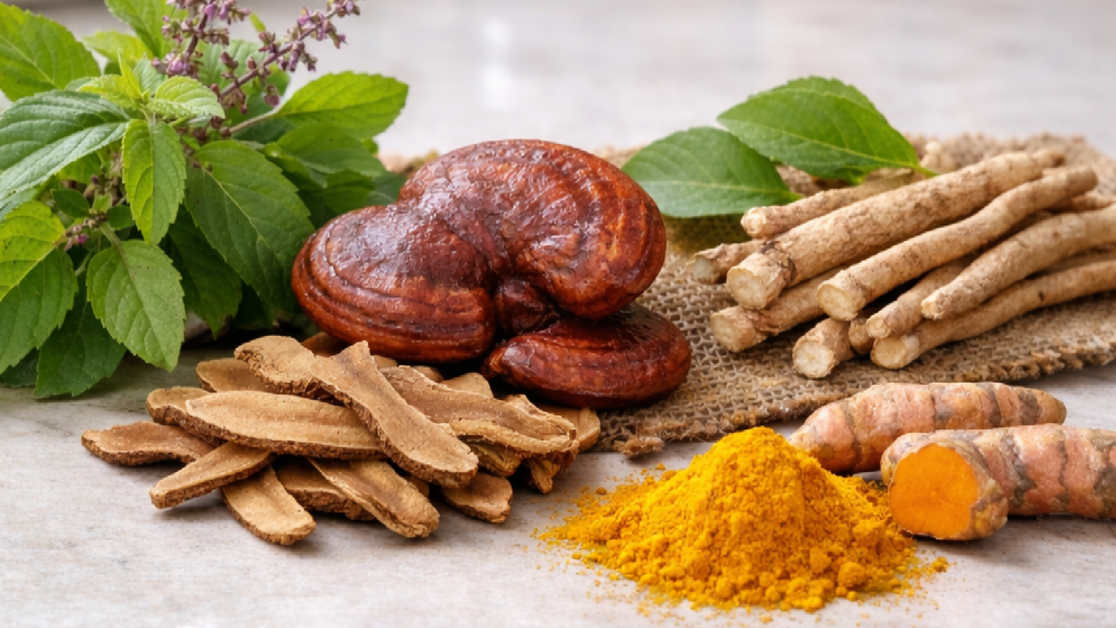 Adaptogens: Healing Herbs That Help the Body Handle Stress
