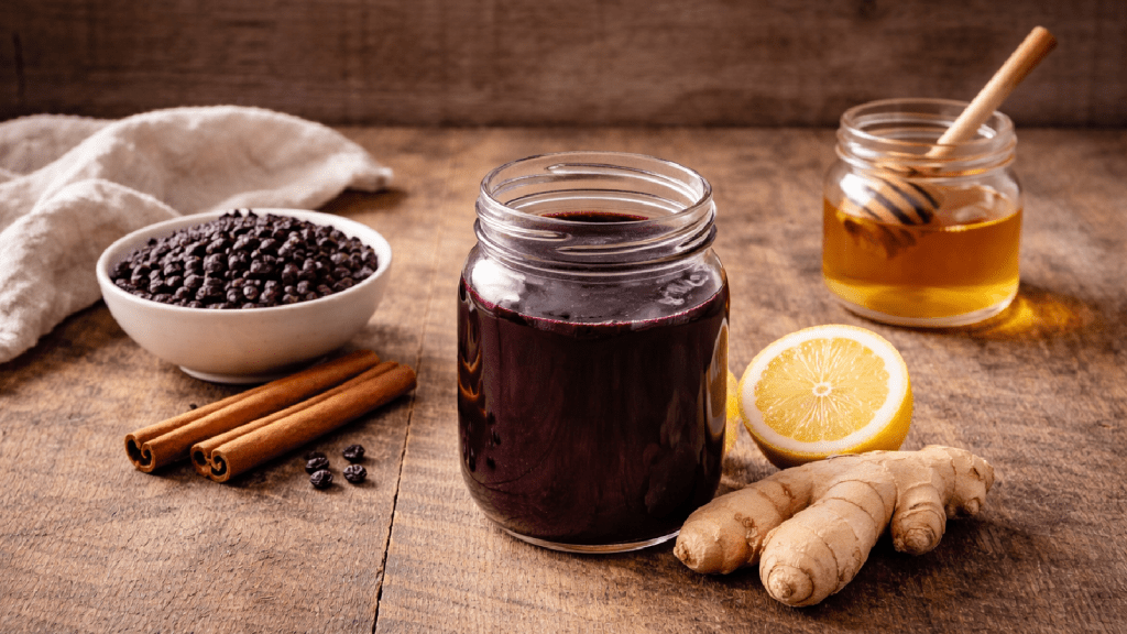 Homemade Elderberry Syrup