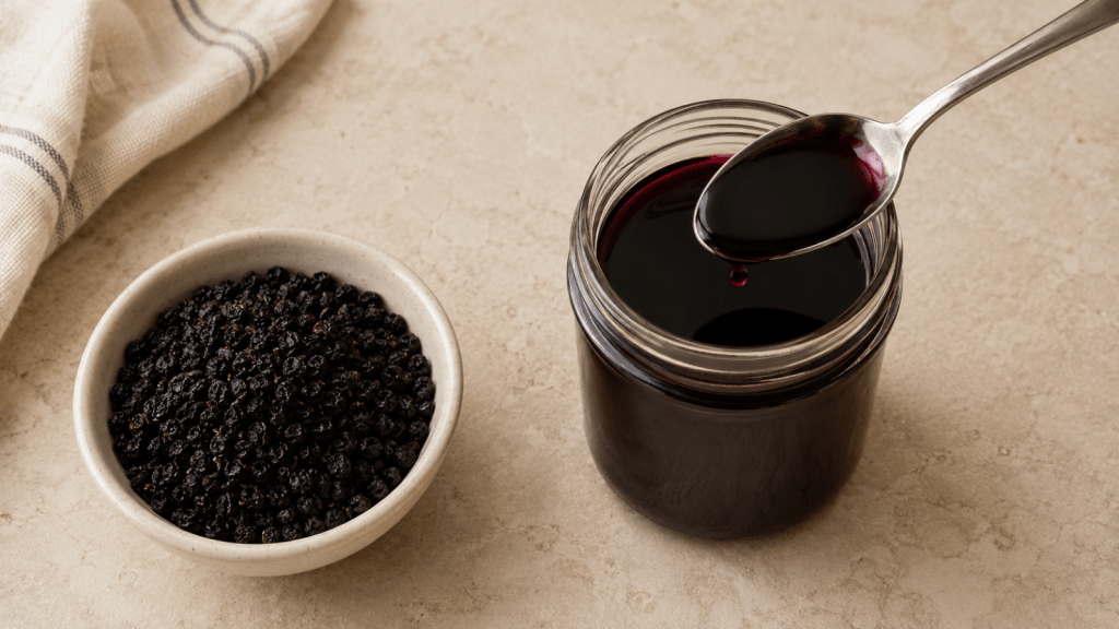 Homemade Elderberry Syrup