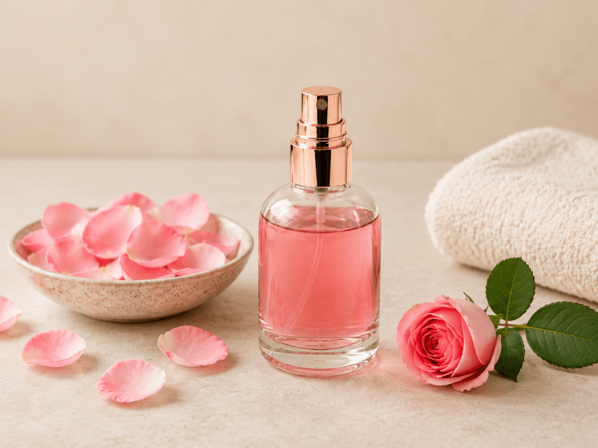 Homemade Rose Water