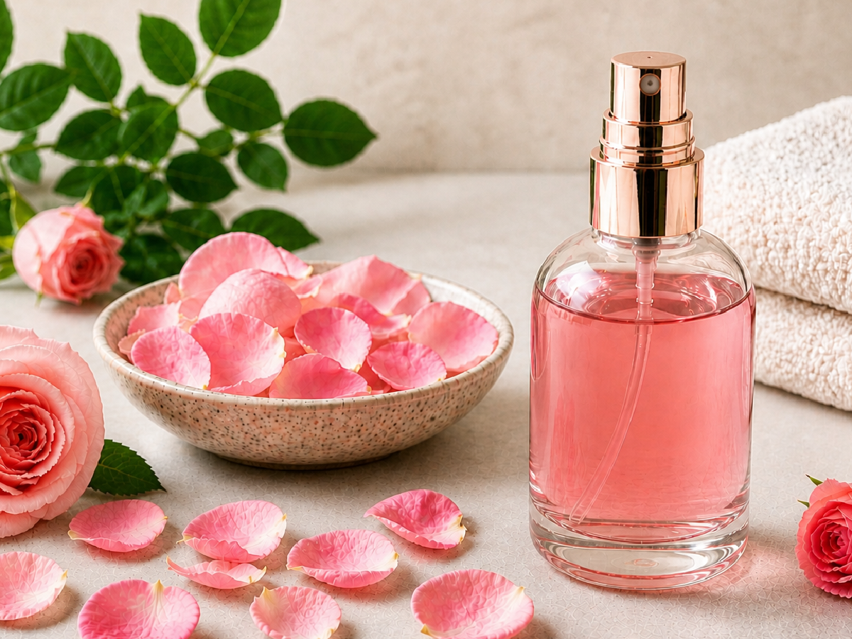 Homemade Rose Water