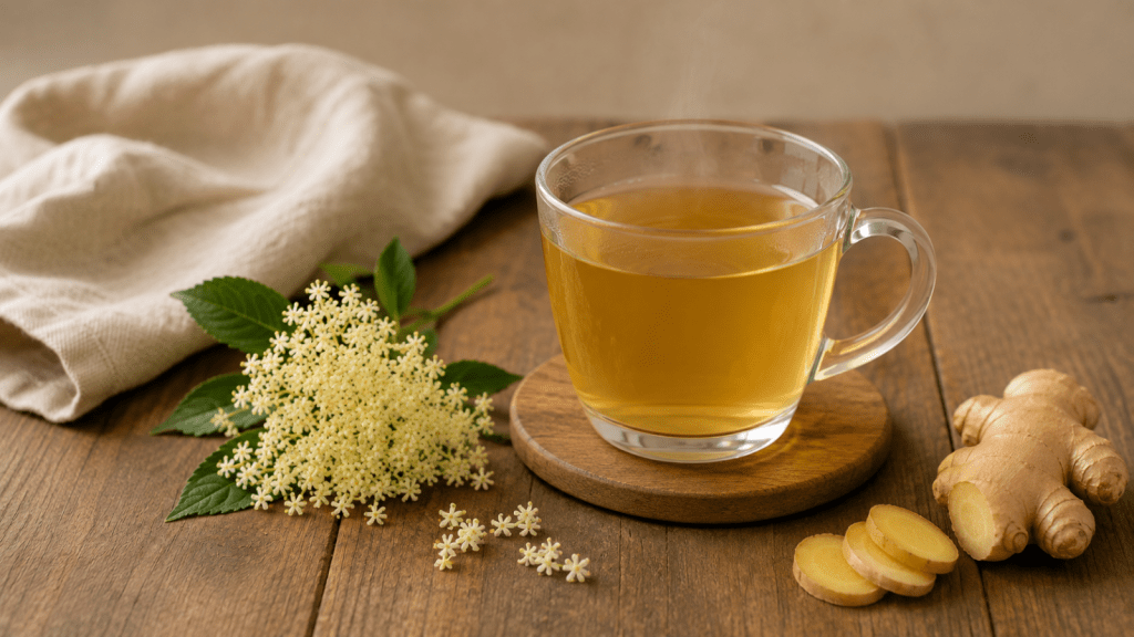Elderflower Cold Relief Tea